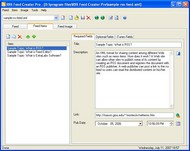 RSS Feed Creator PRO screenshot